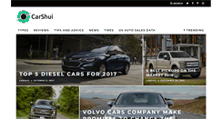 Desktop Screenshot of carshui.com